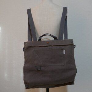 Barebones Harvest Gathering Bag Waxed Canvas Bottom Drop-out Waterproof Liner